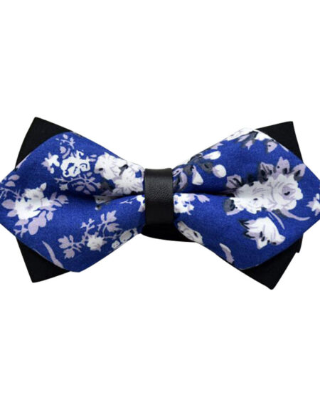 Men's Royal Cotton Pre-Tied Bow Tie - Amedeo Exclusive