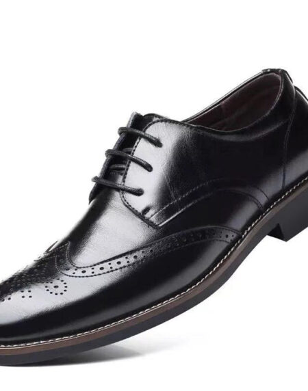 Comfortable Walking Modern Men's Leather Lace Up Shoes for Formal or Casual - Amedeo Exclusive