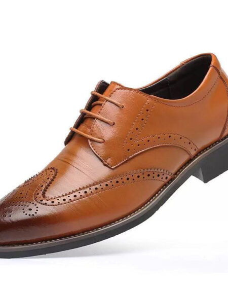 Comfortable Walking Modern Men's Leather Lace Up Shoes for Formal or Casual - Amedeo Exclusive