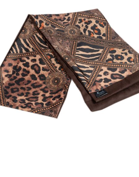 Men's Soft Wool Warm & Comfortable Burgundy Check Scarf - Amedeo Exclusive