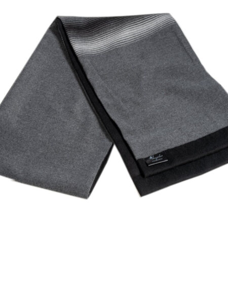 Men's Soft Wool Warm & Comfortable Burgundy Check Scarf - Amedeo Exclusive