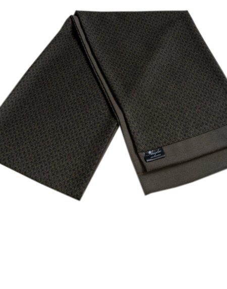 Men's Soft Wool Warm & Comfortable Burgundy Check Scarf - Amedeo Exclusive