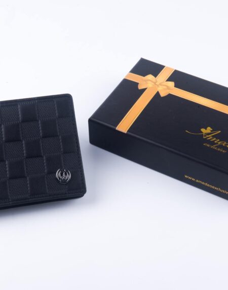 Leather Wallets Black5 -AMLW-0009 - Amedeo Exclusive